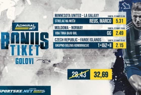 AdmiralBet bonus tiket - Rojs i goleade u Moldaviji i Češkoj za 32,69